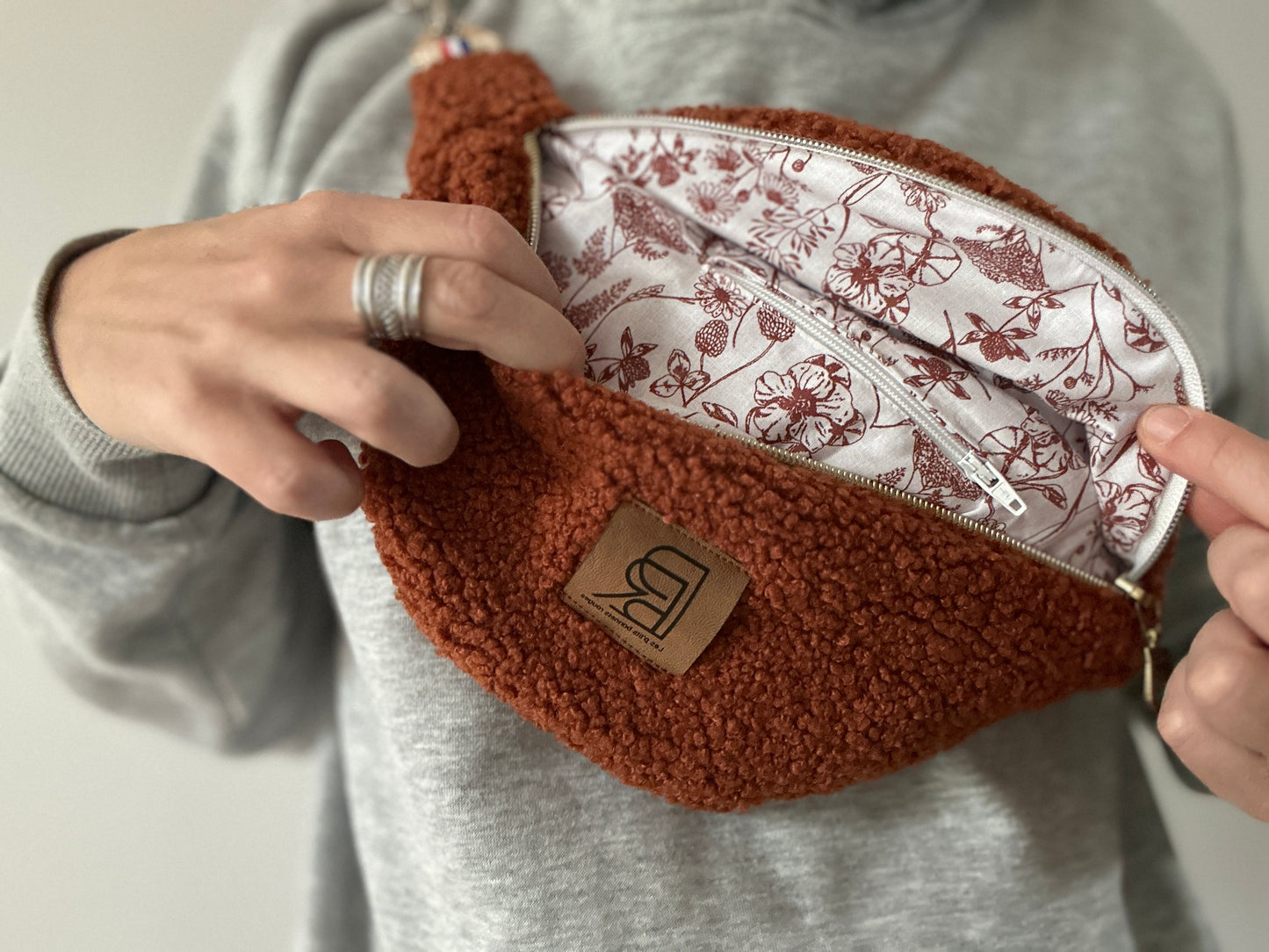 Sac banane bouclette