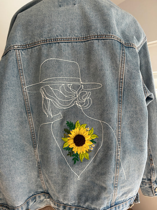 Femme chapeau